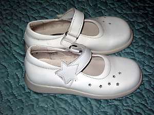 TTY White Leather Girls Shoe Style 7021 NWT  