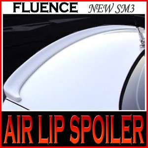 Rear Lip Spoiler PAINTED For 10 11 Renault Fluence SM3  