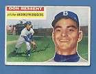 1956 TOPPS 184 DON BESSENT BROOKYN DODGER NM NM MT  