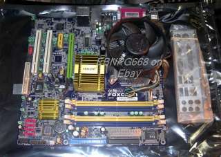 Foxconn PC 945G7MA 8KS2 775 motherboard +2.93G CPU+IO  