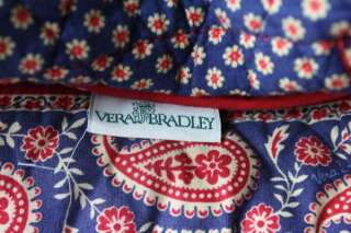 Vera Bradley Americana Red Retired Betsy Tote Bag  