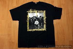 Stussy Youth Brigade Tee Shirt huf BLACK XL  