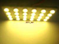 1pcs 921/BA9S/Festoon Dome Bulb 24 5050 SMD LED Light board,Warm White 