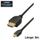 Rocina 5m Micro HDMI Kabel 1080p   HDMI Mikro Type D High Speed Kabel 