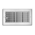 TruAire 12 in. x 6 in. Adjustable 1 Way Wall/Ceiling Register