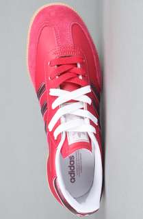 adidas The Samba W Sneaker in Sharp Red and Pink Metallic  Karmaloop 