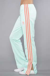 adidas The Firebird Track Pants in Clear Mint and Turbo  Karmaloop 