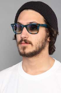 Ray Ban The 50mm Original Wayfarer Sunglasses in Azure Twirl 