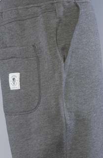 Crooks and Castles The Mens Sweat PantHi Luxe in Charcoal Heather 