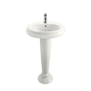   Pedestal Combo Bathroom Sink in White K 2011 8 0 