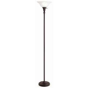 Hampton Bay 72 In. Torchiere Floor Lamp HD09528TOBRZF at The Home 