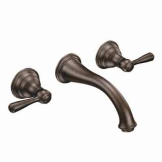   Handle Wall Mount Bathroom Faucet Trim Kit in Oil Rubbed Bronze