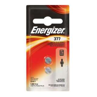 Energizer 377 Silver Oxide 1.55V Batteries (2 Pack) 377BP 2 at The 
