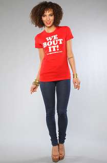 Married to the Mob The Bout It Tee in Red  Karmaloop   Global 