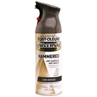 Universal 12 oz. Matte Hammered Dark Bronze Spray Paint 258199 at The 