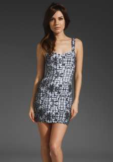 MOTEL Leona Dress in New Cheq Black/White  