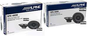 ALPINE SPE 6090 & SPE 6000 6.5 & 6X9 CAR SPEAKER 2 PAI  
