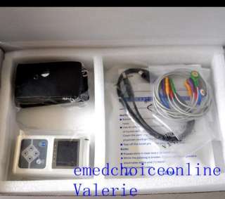 channel Color LCD Holter Recorder ECGLAB ECG Analyzer  