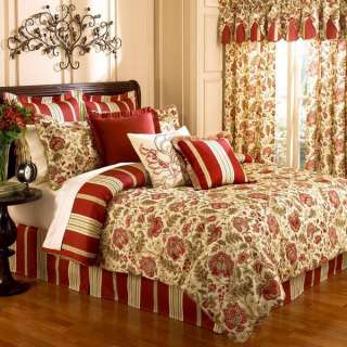 IMPERIAL DRESS BRICK 4pc KING comforter set by Waverly  