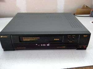 Used Sansui VHS Player/Recorder, model HQ ST37, 4 head, Auto tracking 