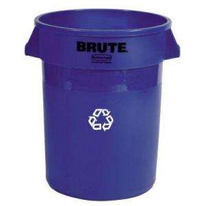 Rubbermaid Commercial Products 32 gal. Blue Brute Recycling Container 