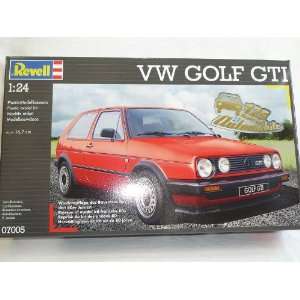 VW VOLKSWAGEN GOLF 2 II GTI ROT 07005 7005 BAUSATZ KIT 1/24 REVELL 