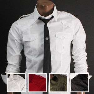 unghea Mens Casual Span LongSleeve Dress Shirts (CJL)  