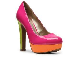 BY GUESS Verna Neon Color Block Pump High Heel Pumps Pumps & Heels 