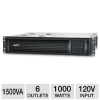 APC SUA1000RM2U 1000 VA / 670 Watt Smart UPS with AVR  