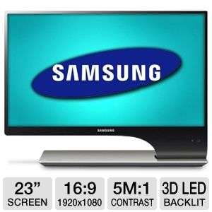 Samsung T23A950 23 Class Widescreen 3D LED Backlit Monitor   1920 x 