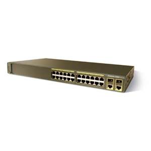 Cisco Catalyst C2960 24TC L 24 Port 10/100 Network Switch with 2x 10 
