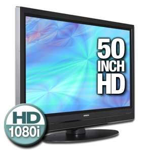 Hitachi P50H401 Plasma HDTV   50, 720p/1080i, Black, 1280 x 1080 