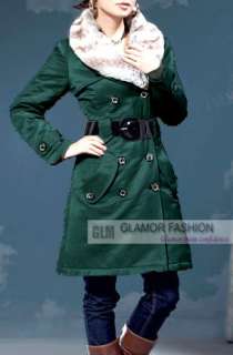 New Womens Winter Long Coat Outwear #GF005 Free p&p   