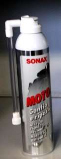 20,97€/1L) SONAX Motorrad Reifen fix Repair Tire Fit Pannenspray 