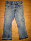 Levis Vintage 646 bell bottom jeans measure 35x29 used