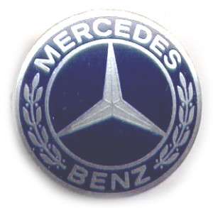 Mercedes Benz Logo Brosche 80er Jahre  
