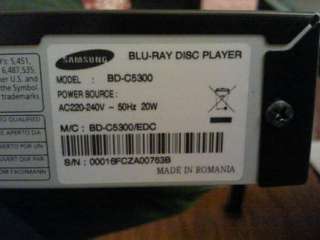 Samsung BluRay Player BD  C 5300 EDC in Bielefeld   Gadderbaum  TV 