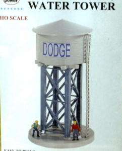 MODEL POWER HO SCALE DODGE WATER TOWER BUILDING KIT  