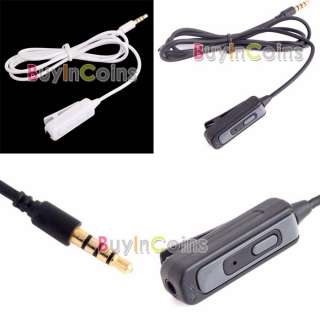 Headset Volume Control Mic Audio Adapter for iPhone 4G  