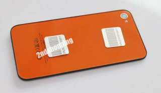 NEW Orange Glass Back Battery Cover Door Housing For iPhone 4GS 4S 