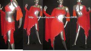 Crystal Latin Dance Competition Dress LT15  