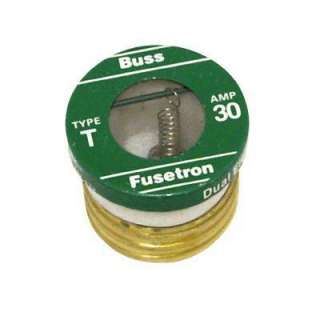   Bussmann T Series 30 Amp Plug Fuses (2 Pack) BP/T 30 