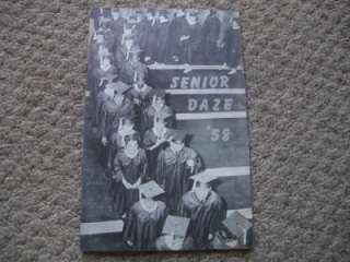 Vintage Yearbook Annual Harry Ells High School Richmond CA 1958 58 