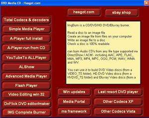 DVD Burner_Media Player_Movie~Sound Editor_Codecs +more  