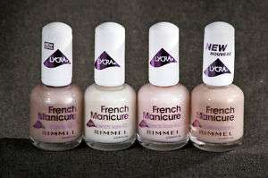 Rimmel Lycra French Manicure Nail Color CHOOSE COLOR  