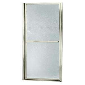   in. Framed Hinge Shower Door in Nickel 6506 33N 
