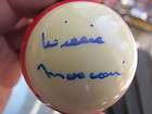 Willie Mosconi single signed Billiards Pool 11 Ball PSA/DNA 