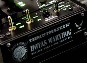 Thrustmaster 2960720 Hotas Warthog Flight Stick Joystick and Throttle 