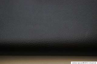 Farbe schwarz, grobe Lederstruktur, Maße 70 cm x 100 cm