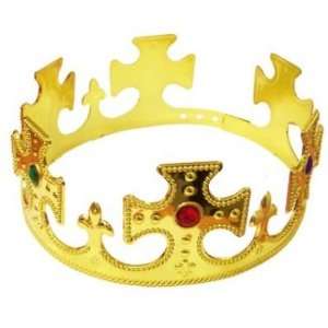 Königskrone Krone Gold Kostümzubehör  Spielzeug